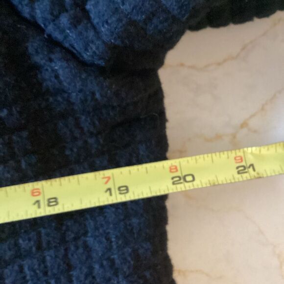 Jones New York Black Wool Blend Trench Coat Sz 8 Lined - Picture 8 of 11